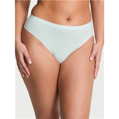 Stretch Cotton Rib Hiphugger Panty