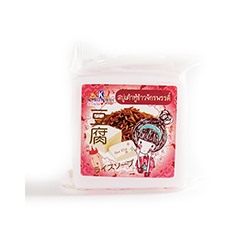МЫЛО С КРАСНЫМ РИСОМ И ТОФУ 60 ГР / K.BROTHERS SOAP TOFU RED RICE 60 G
