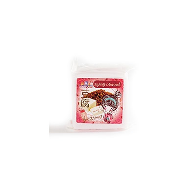 МЫЛО С КРАСНЫМ РИСОМ И ТОФУ 60 ГР / K.BROTHERS SOAP TOFU RED RICE 60 G