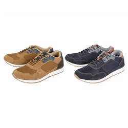 LIVERGY® Sneaker Herren, mit Leder
