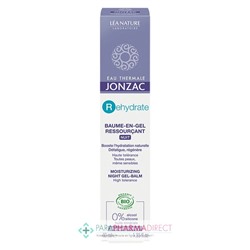 Eau Thermale Jonzac - Rehydrate - Baume-en-Gel Ressourçant Nuit BIO 40ml