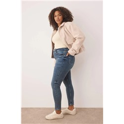 Mavi Yüksek Bel Esnek Skinny Jeans TBBAW23JE00003