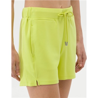 Yeşil Regular Fit Örme Şort