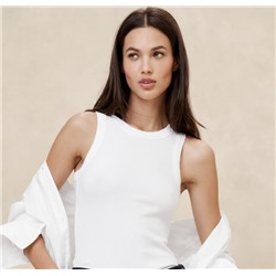Ribbed Racer Tank