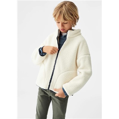 Chaqueta pelo -  Niño | MANGO OUTLET España