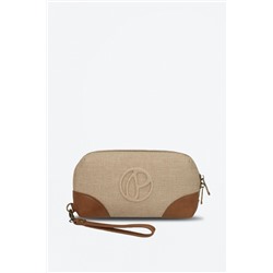 Cartera Beige
