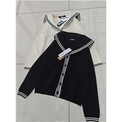 Вязаный кардиган в морском стиле KARL LAGERFEL*D ОРИГИНАЛ!