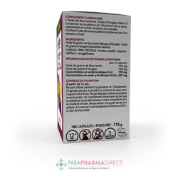ArkoPharma ArkoGélules - Huile de Bourrache & Onagre - Souplesse de la Peau - 180 gélules