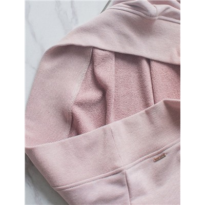 Свитшот свободный из петельчатого футера двухнитки с эластаном