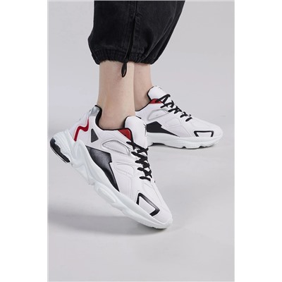 Tonny Black Beyaz Siyah Unisex Sneaker TB252-0