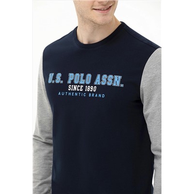 Erkek Lacivert Kapüşonlu Sweatshirt
