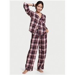 VICTORIA'S SECRET Flannel Long Pajama Set