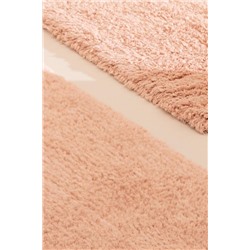 Cameo 2'li Banyo Paspası - Pudra - 60x100 cm