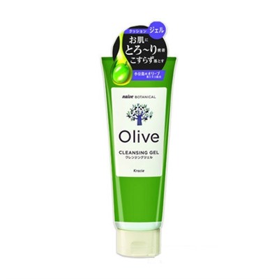 KRACIE Naive Botanical Olive Гель для удаления водостойкого макияжа с экстрактом листьев оливы 170гр