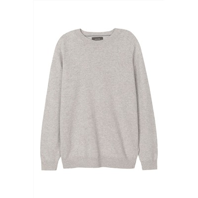 Jersey de lana Gris claro jaspeado