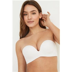SUPERB Sujetador sin tirantes súper push up microfibra