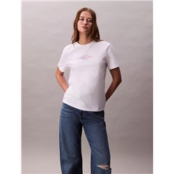 New Arrival Script Logo Graphic Classic T-Shirt