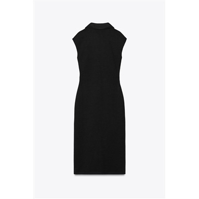 PIQUÉ SHIRT DRESS