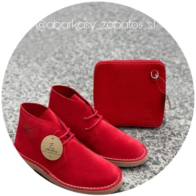 AB.Z. SAFARY FUEGO+Ab.Zapatos Pelle 306 (350) КРАСНЫЙ АКЦИЯ