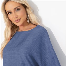 Брючный костюм свободной посадки, Энергия цвета (blue, 2 в 1)