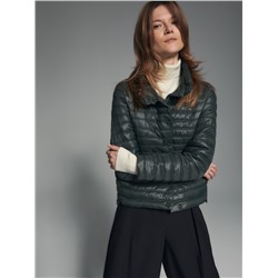 Steppjacke mit Stehkragen