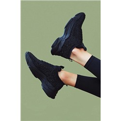 Derimod Kadın Taşlı Kalın Tabanlı Sneaker 23WFD43056F