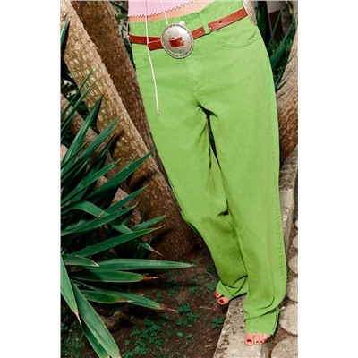 WIDE-LEG MID-RISE TROUSERS