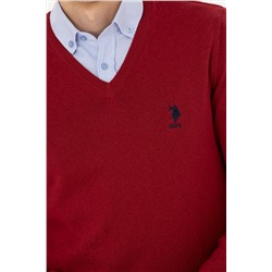Erkek Bordo Kazak