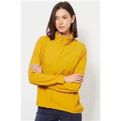 Chaqueta con capucha - Mostaza