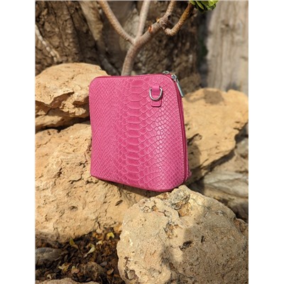 Ab.Zapatos Pelle 306 (350) serpiente FUXIA