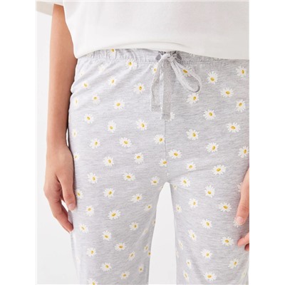 LC Waikiki Beli Lastikli Çiçekli Kadın Jogger Pijama Alt, LCW DREAM                                            
                                            Beli Lastikli Çiçekli Kadın Jogger Pijama Alt
