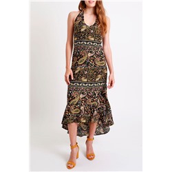 Vestido recto Negro