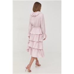 Vestido avolantado Rosa