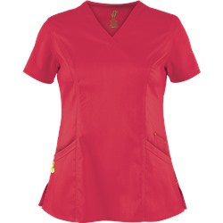 Vivi by Peaches Ivy V-Neck Scrub Top