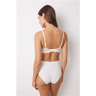 CHARMING Sujetador triangular relleno blanco