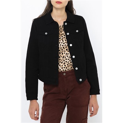 Chaqueta vaquera Negro