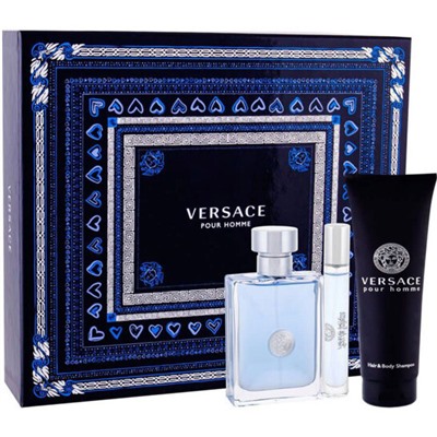 Versace  Men's Pour Homme 3.4 oz Gift Set Fragrances