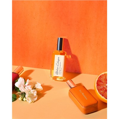 ATELIER COLOGNE ORANGE SANGUINE COLOGNE ABSOLUE edc 30 ml travel spray refillable + leather case подарочная коробка