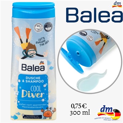 Dusche & Shampoo Cool Diver, 300 ml