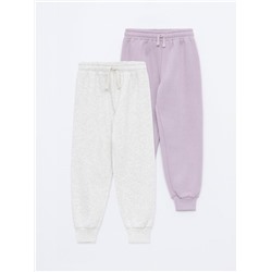 PACK OF 2 PAIRS OF BASIC TRACKSUIT BOTTOMS