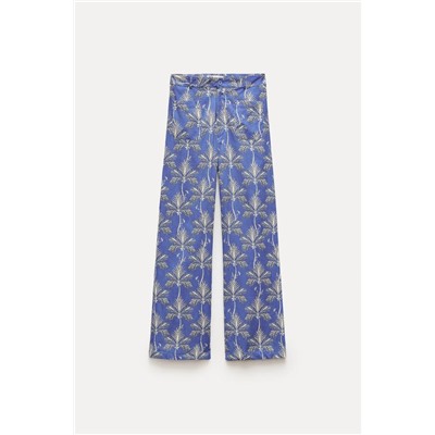 ZW COLLECTION PRINTED TROUSERS