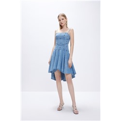 Vestido vaquero Azul claro