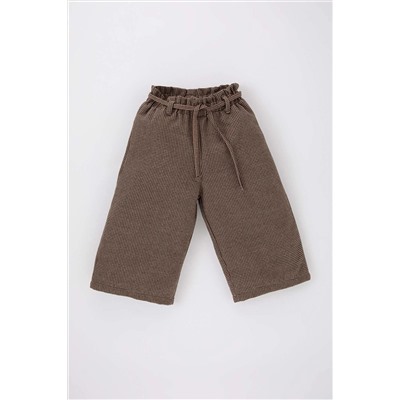Defacto Kız Bebek Regular Fit Kazayağı Geniş Paça Pantolon A7506A523WN