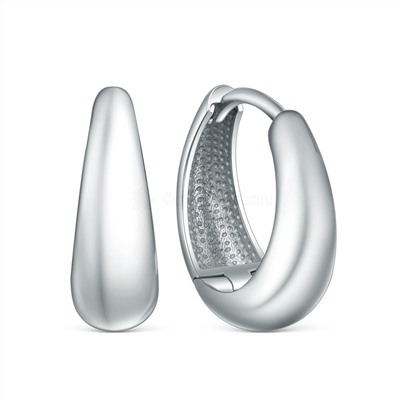 Серьги из серебра родированные 925 пробы 11-1364р