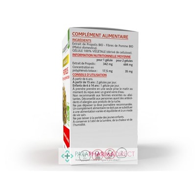ArkoPharma ArkoGélules - Propolis - Produit de la Ruche - BIO 40 gélules