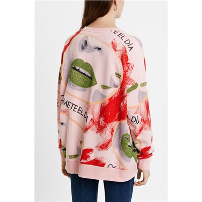 Sudadera oversize 100% algodón