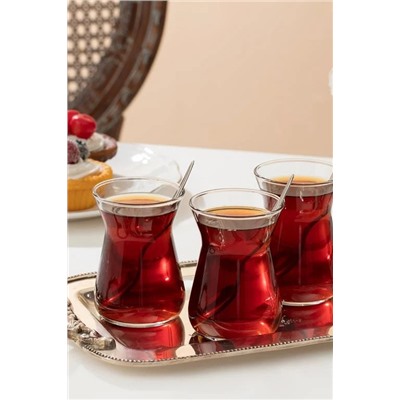 Francessa 6'lı Çay Bardağı Seti