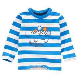 Baby Langarmshirt mit Blockstreifen
