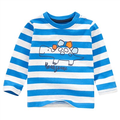 Baby Langarmshirt mit Blockstreifen