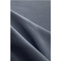 Ciel King Size Plus %100 Pamuk Lastikli Saten Çarşaf - Koyu Mavi